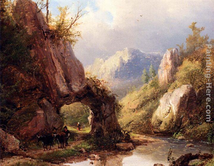 Johann Bernard Klombeck Canvas Paintings